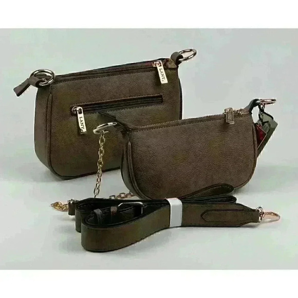 NEW! Betty Boop Womens Lany Vegan Crossbody with Chain Shoulder Bag - Picture 5 of 5